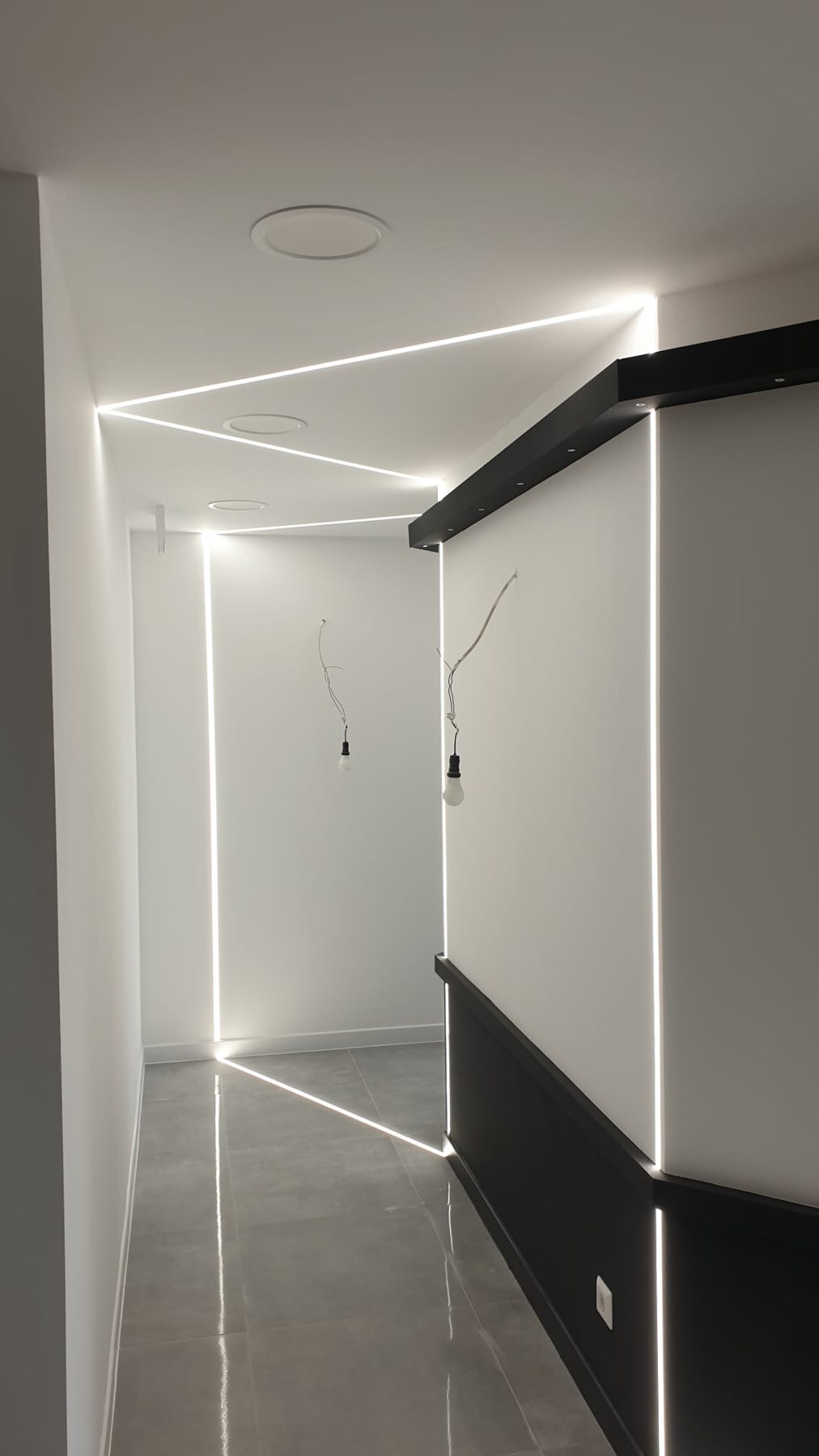 Lignes LED intégrées